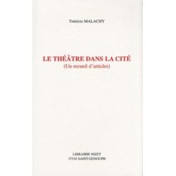 Le théâtre dans la cité (Un recueil d'articles)