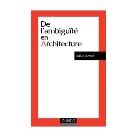 De l'ambiguïté en architecture