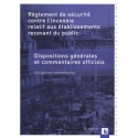 Règlement de sécurité contre l’incendie des E.R.P. - E0101