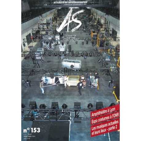 AS n&deg;153 - Actualit&eacute; de la Sc&eacute;nographie