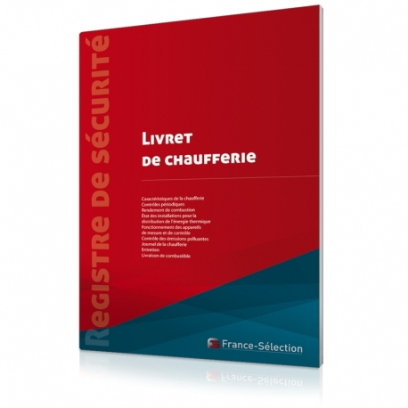 Livret de chaufferie - E0068